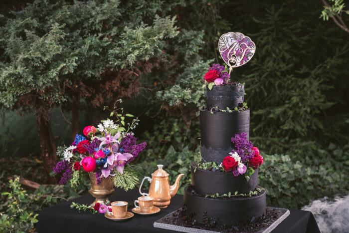 Topper na tort weselny Alicja w Krainie Czarów topper wycinany laserowo