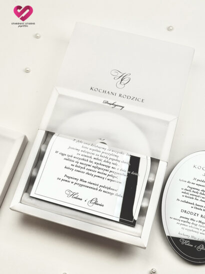 Podziękowania dla Rodziców prezent personalizowany